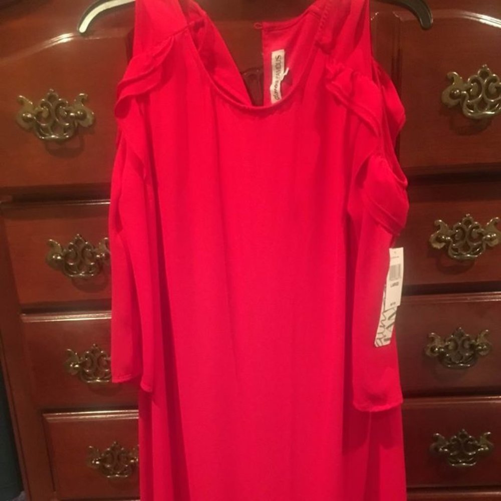 Red dress